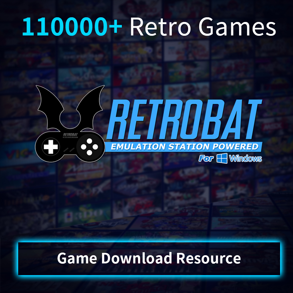 Retro Gaming Accessories - 110000+ Retro Oyunlu Retrobat Sistemi Oyun