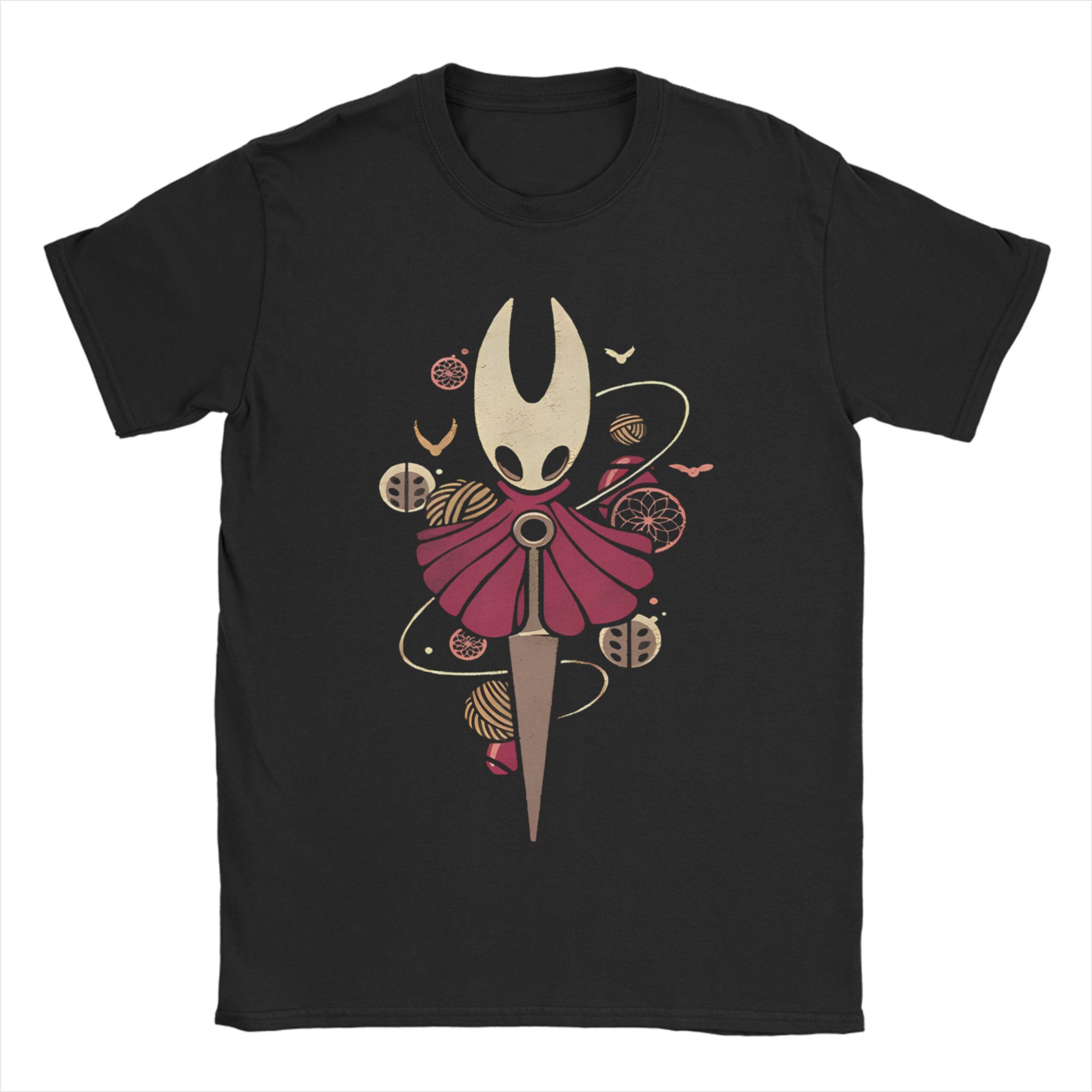 Retro Gaming T Shirt - Hollow Knight Silksong Hornet T Shirt