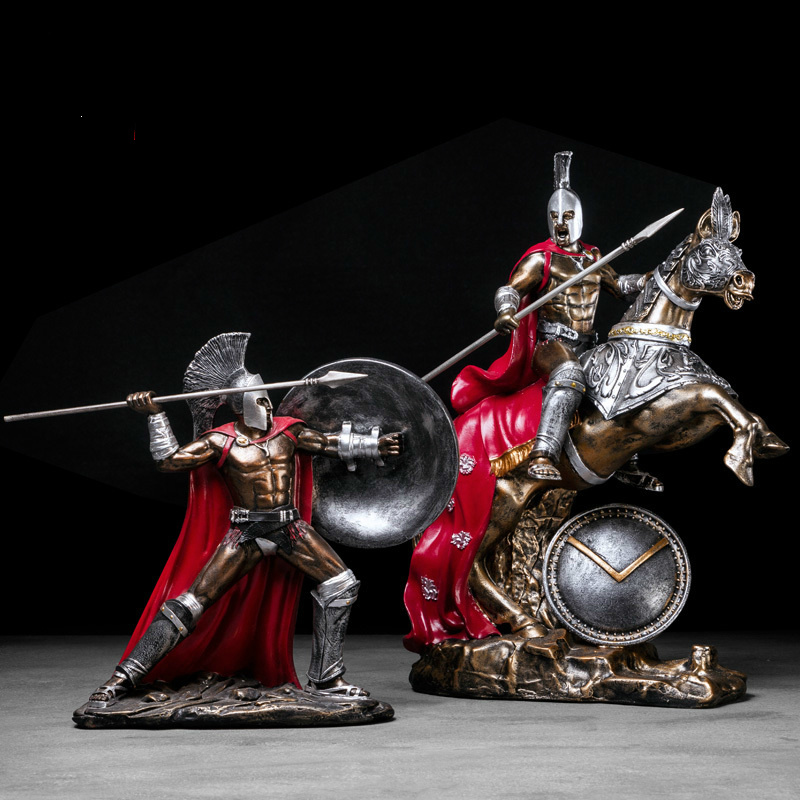 Retro Gaming Decor - Nefis Vintage Roma Savaşçıları El Sanatları