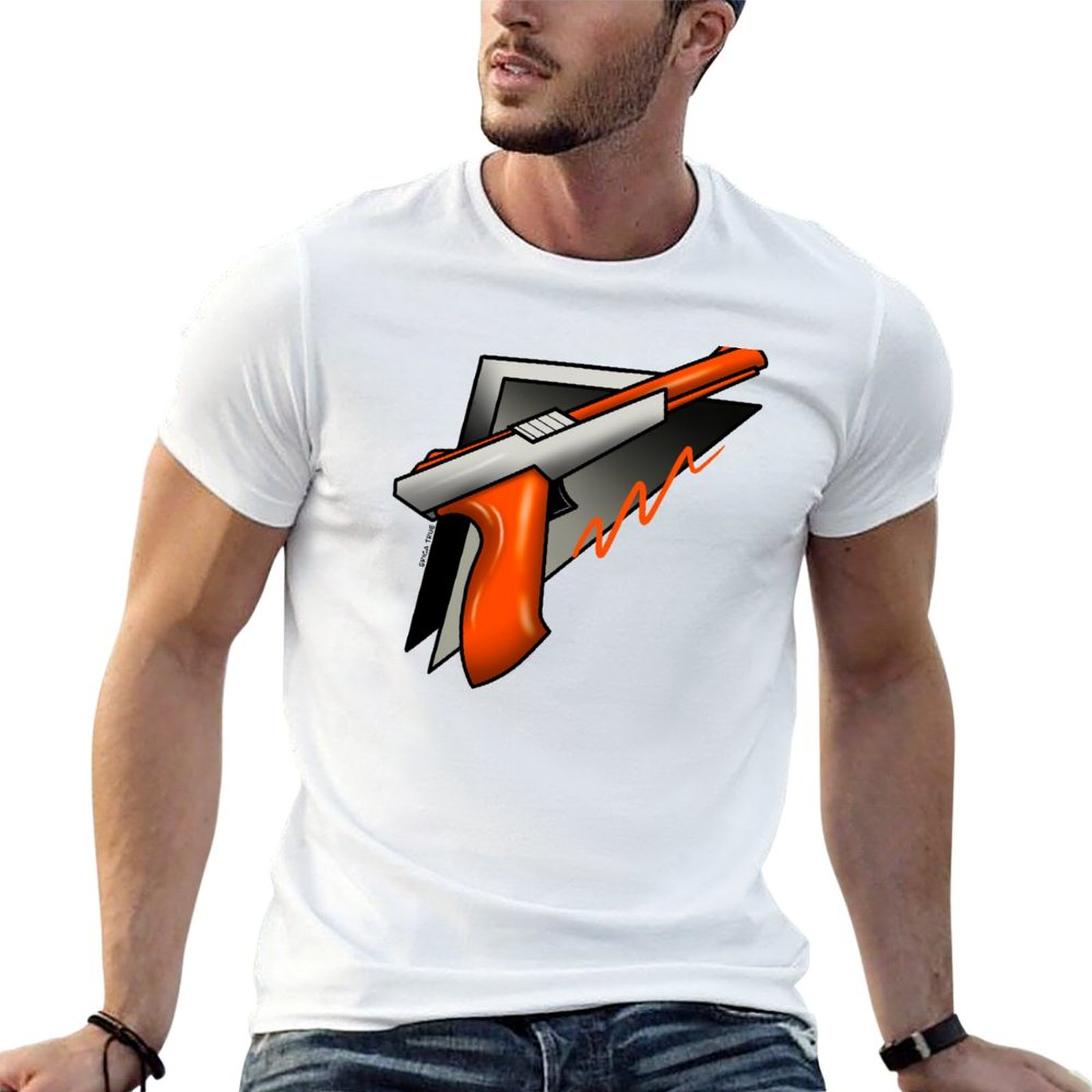 Retro Gaming Light Gun - 1980'ler Vintage Retro Oyun Kumandası Işık