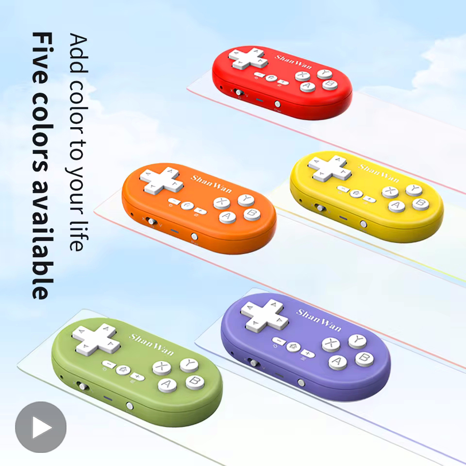 Retro Gaming Xbox Controller - Mini Kontrol Oyun Kumandası Bluetooth iPhone