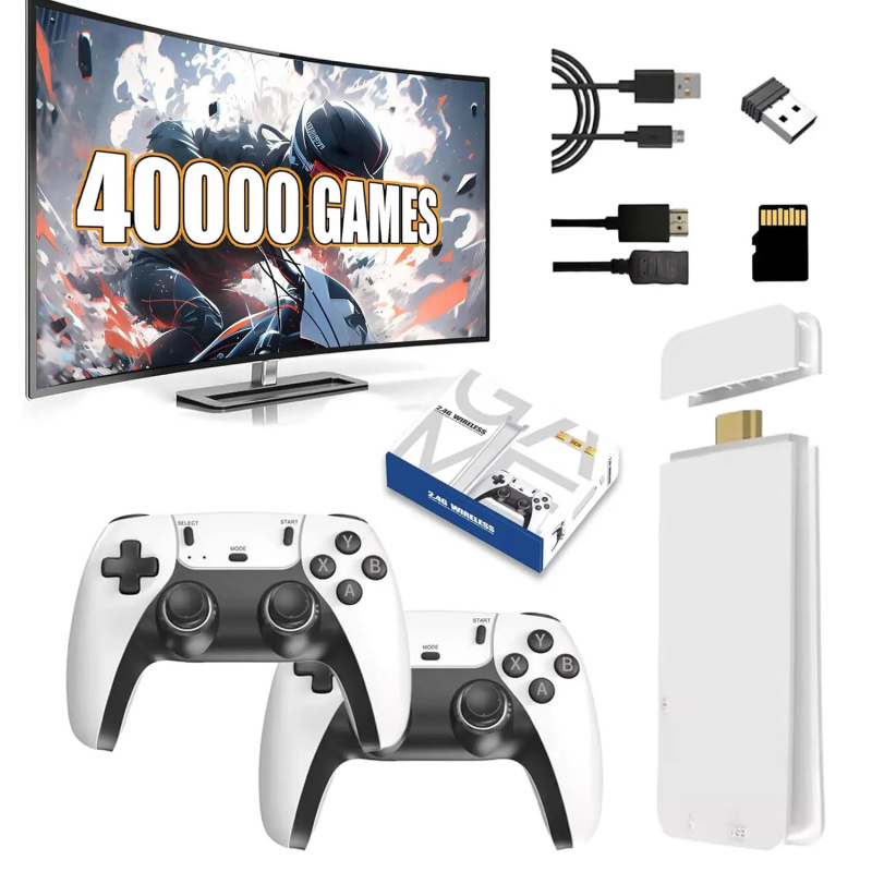 Retro Gaming Xbox Controller - M15 Plus Retro Oyun Konsolu 40000+