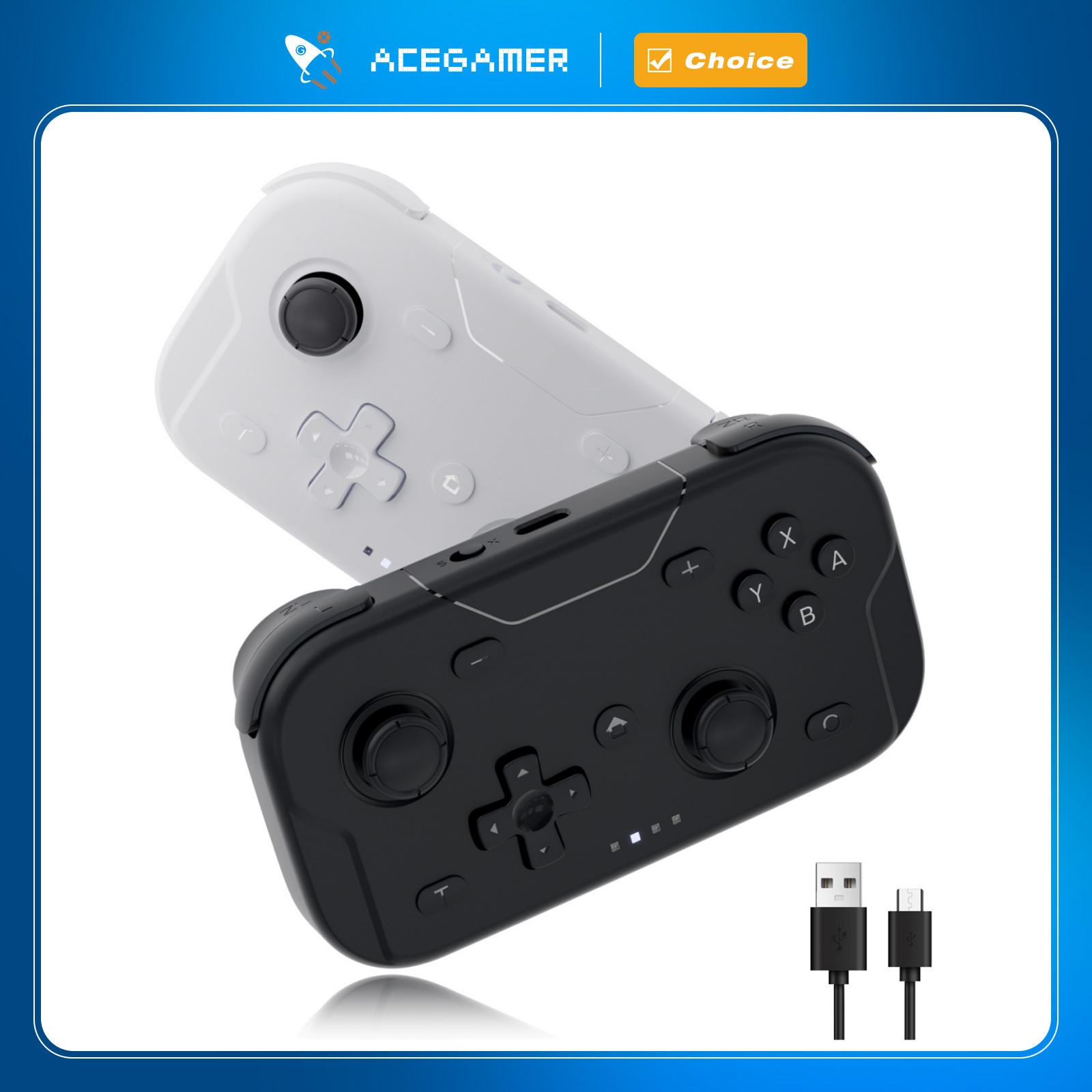 Retro Gaming Accessories - AceGamer Cep Oyun Denetleyicisi Taşınabilir Salon