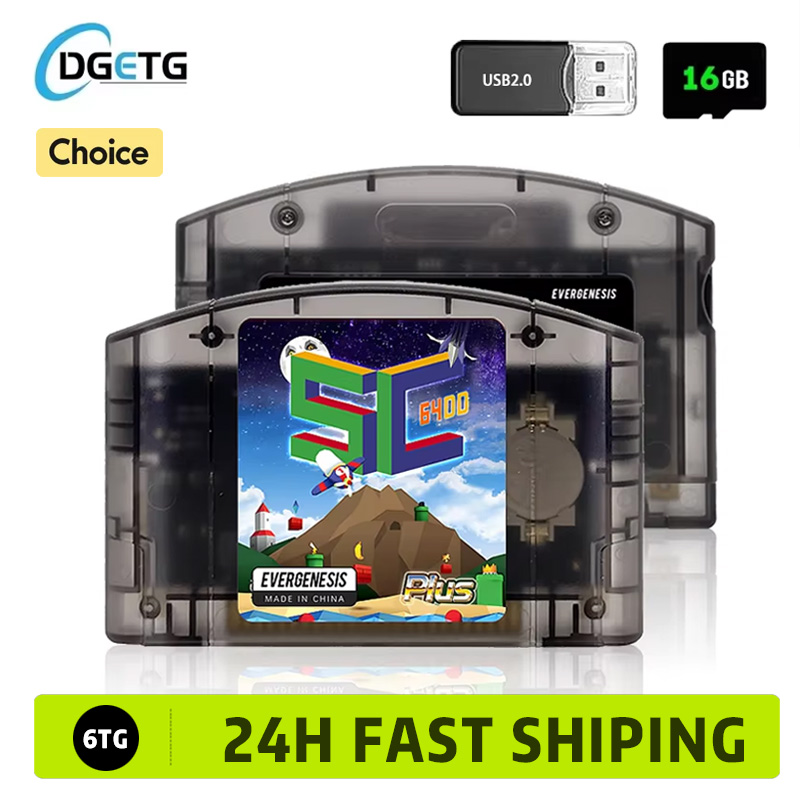Retro Gaming Upscaler - EVERGENESIS SC64 Açık Kaynak N64 800
