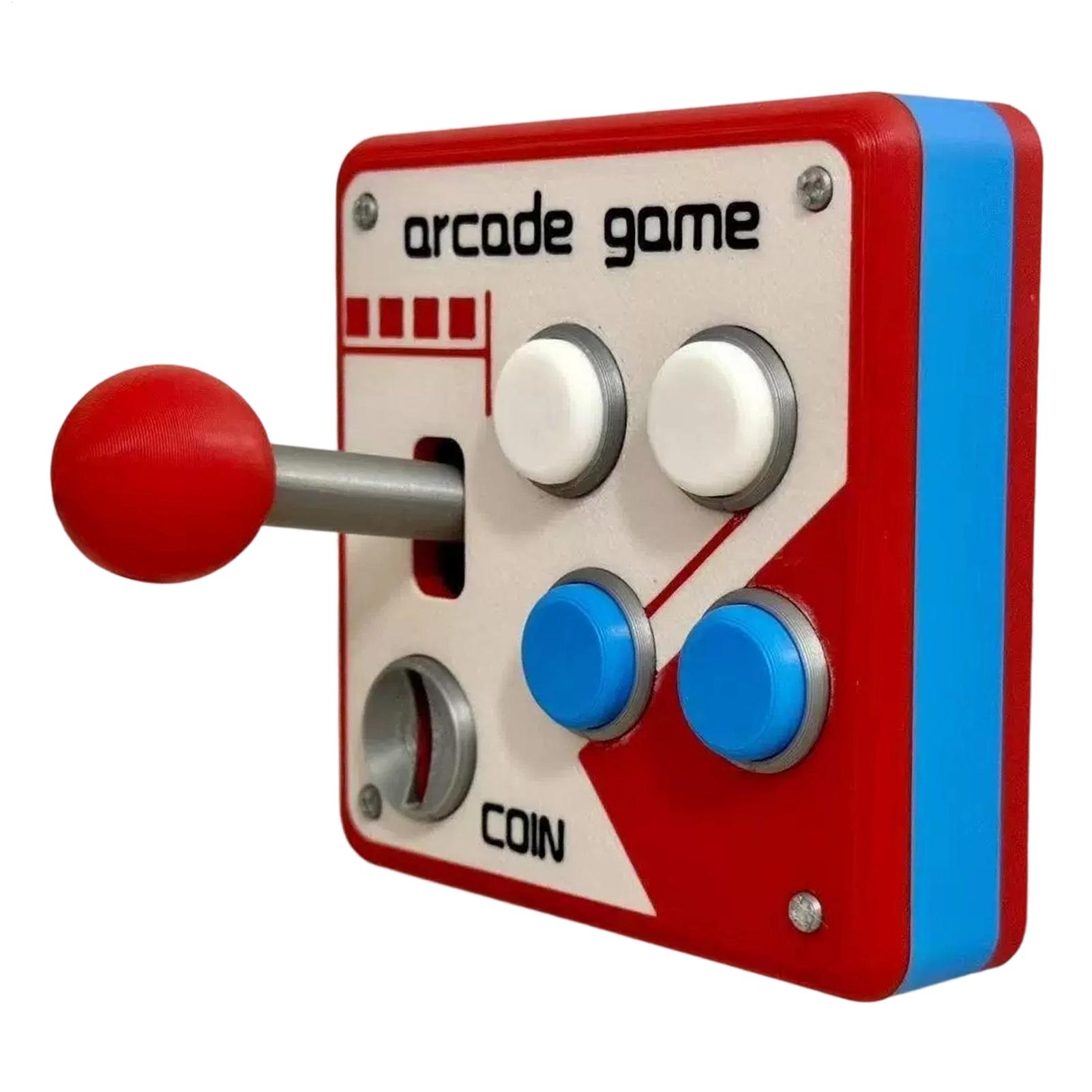 Retro Gaming Decor - Yaratıcı Retro Arcade Oyun Işık Anahtarları