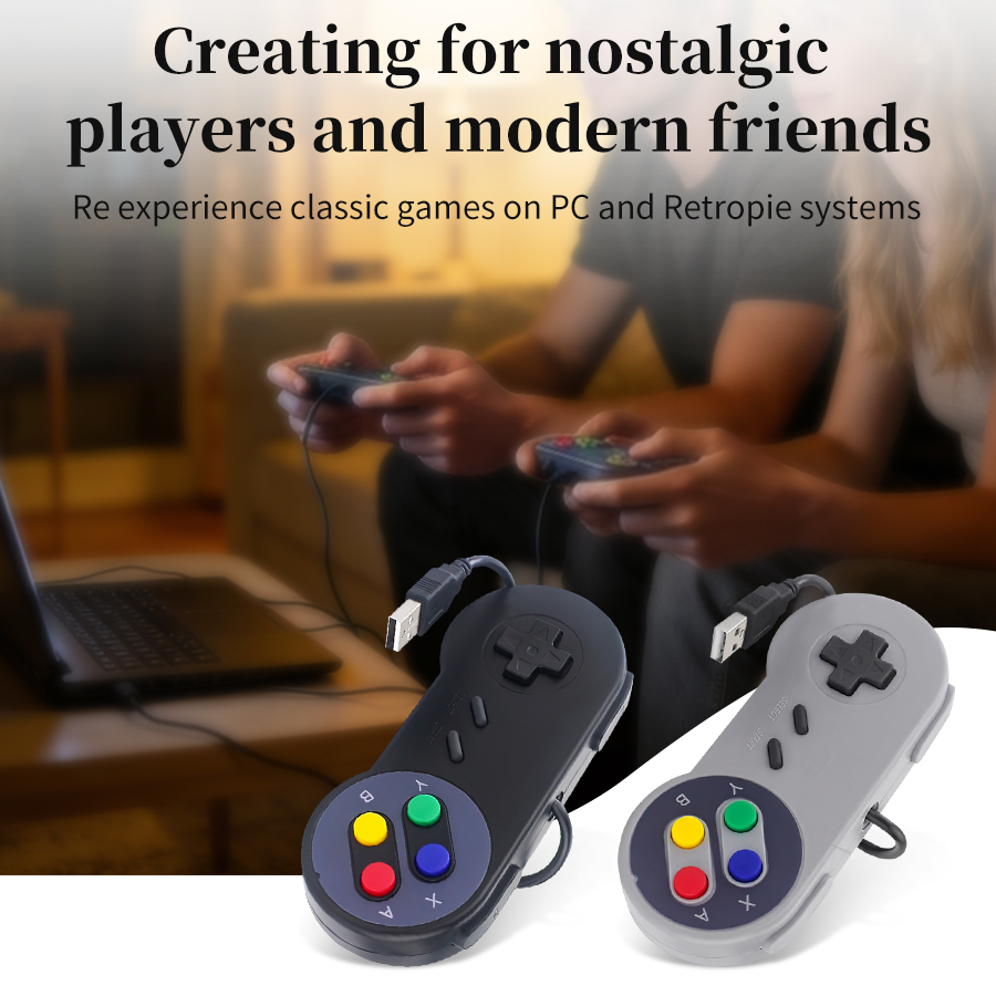 Retro Gaming For Windows - PC için USB Retro Oyun Kumandası