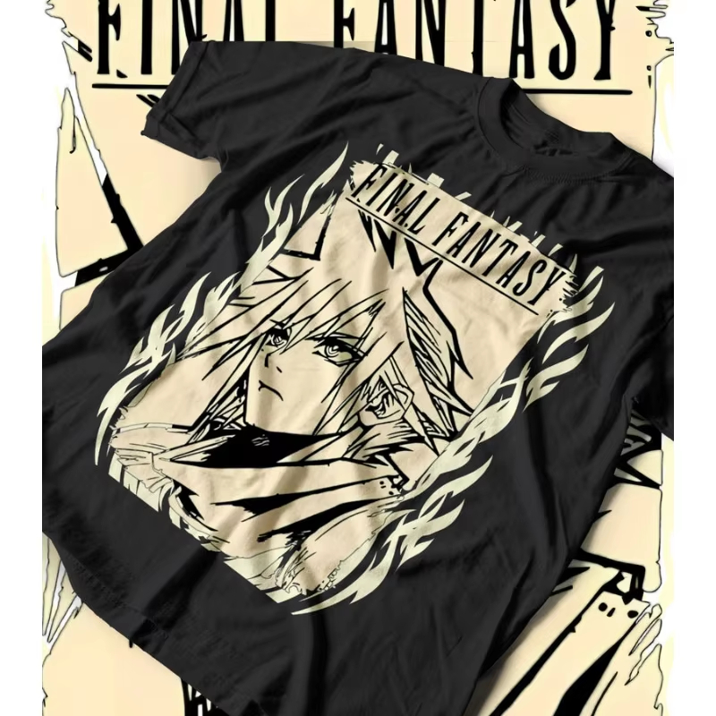 Retro Gaming T Shirt - Final Fantasy VII Rebirth FF7 Tişört