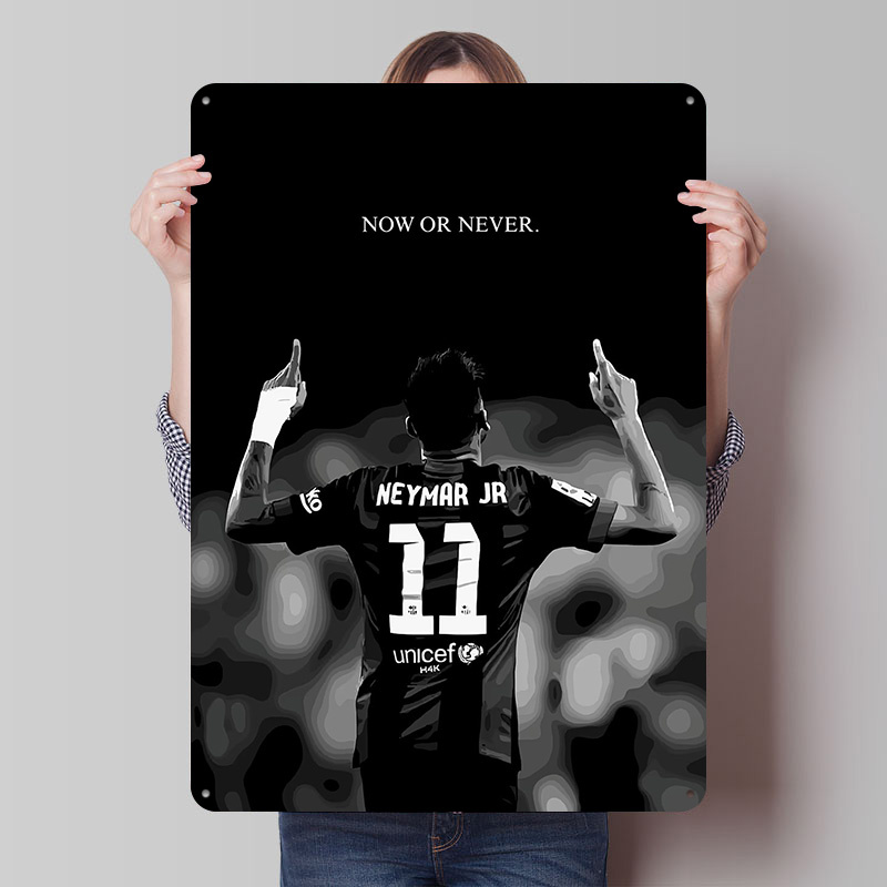 Retro Gaming Now - Neymar Jr. Şimdi veya Asla Poster