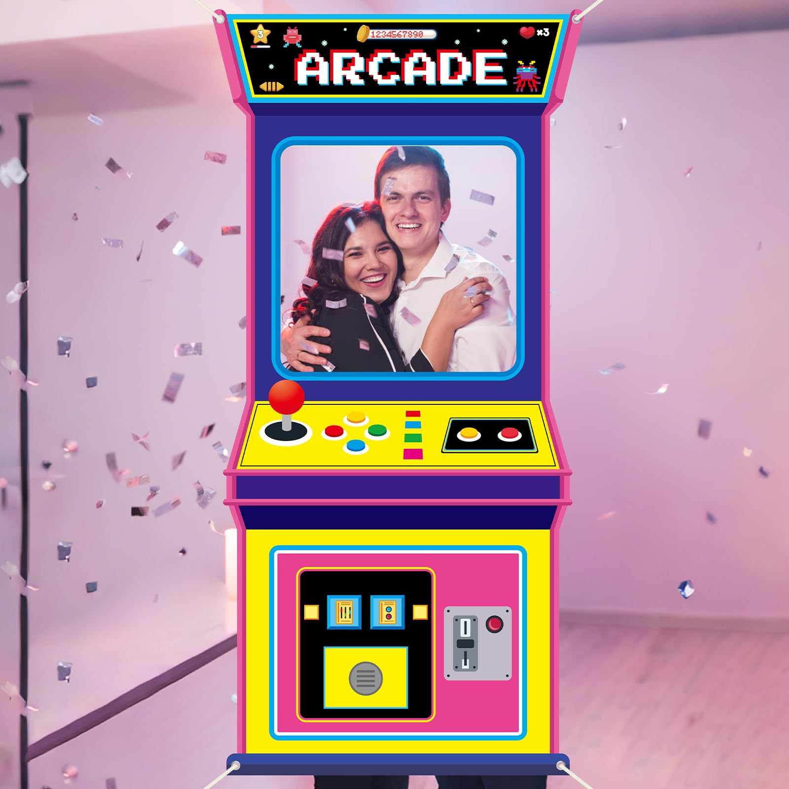 Retro Video Oyunları Kumaş Arc - Retro Gaming Decor incelemesi ve fiyatı