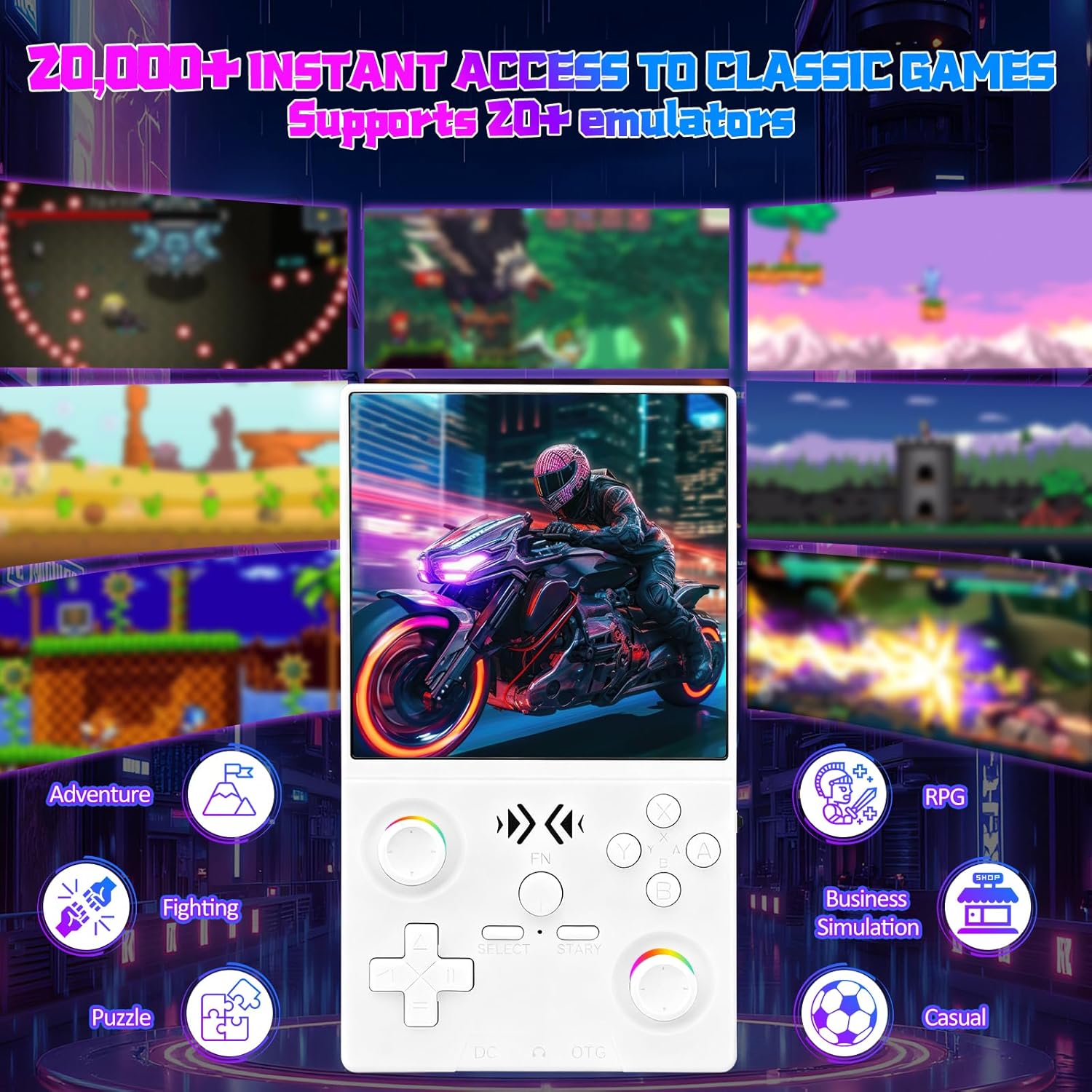 FLLBW XF40V Retro El Tipi Oyun - Retro Gaming Handheld Console incelemesi ve fiyatı