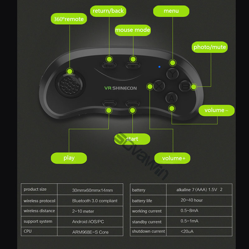 Shinecon Evrensel VR Denetleyi - Retro Gaming Accessories incelemesi ve fiyatı