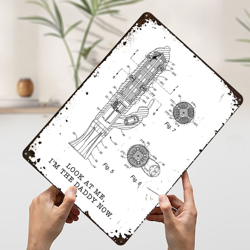 Ben Artık Babayım Metal Poster - Retro Gaming Now incelemesi ve fiyatı
