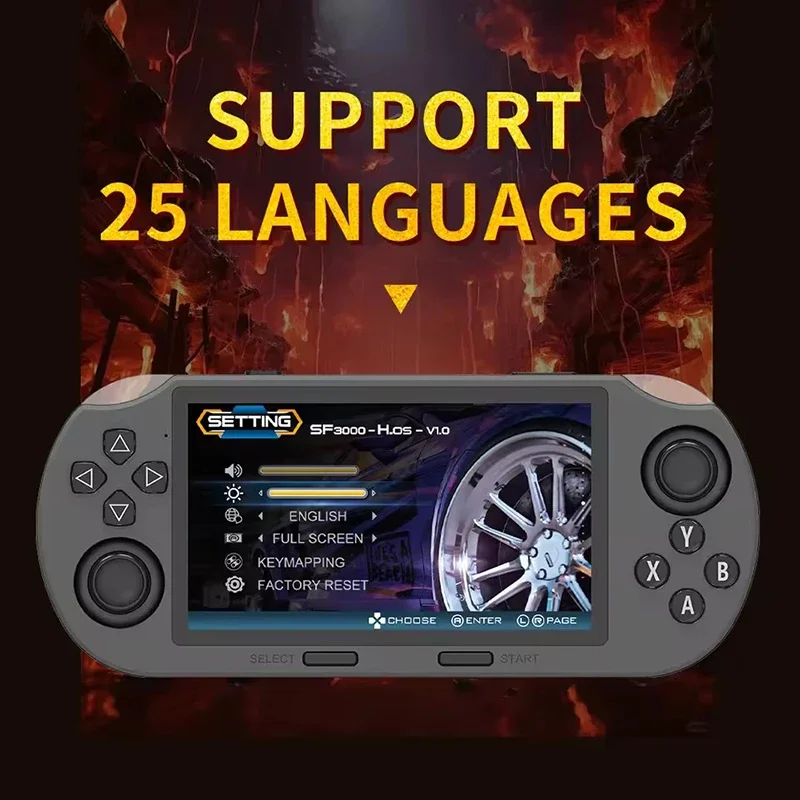 SF3000 Taşınabilir Elde Taşına - Retro Gaming Handheld Console incelemesi ve fiyatı