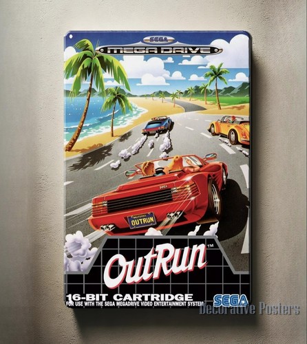 Outrun Mega Drive Retro Video  - Retro Gaming Us incelemesi ve fiyatı