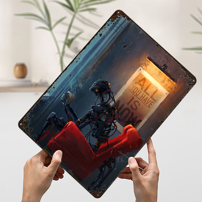 Şimdi Hiçbir Şey Metal Poster  - Retro Gaming Now incelemesi ve fiyatı