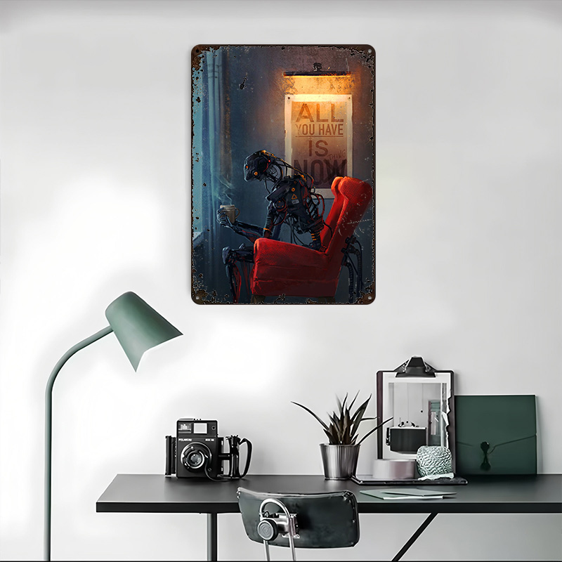 Şimdi Hiçbir Şey Metal Poster  - Retro Gaming Now incelemesi ve fiyatı