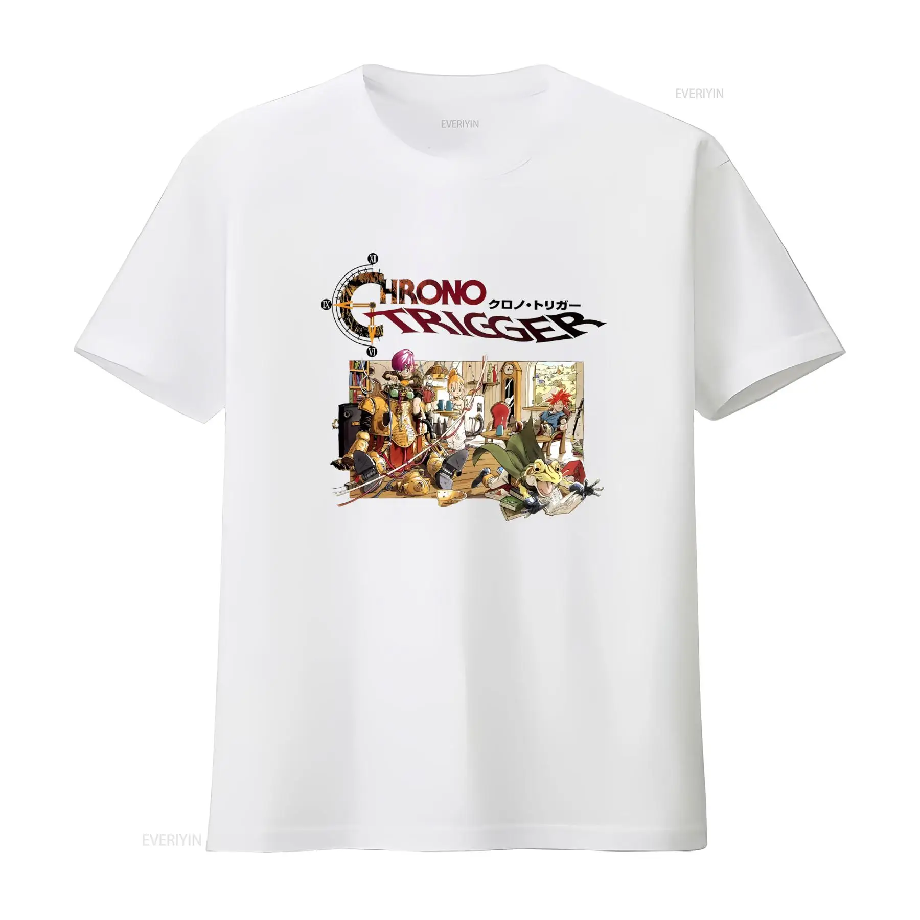 Chrono Trigger Video Oyunu Log - Retro Gaming T Shirt incelemesi ve fiyatı
