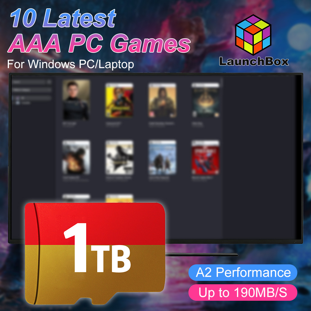JMachen 1TB Oyun TF Kartı, 10  - Retro Gaming For Windows incelemesi ve fiyatı