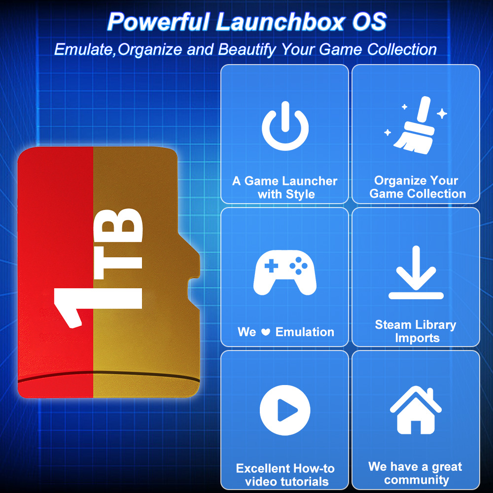 JMachen 1TB Oyun TF Kartı, 10  - Retro Gaming For Windows incelemesi ve fiyatı