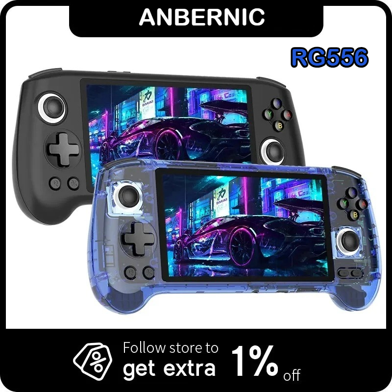 ANBERNIC RG556 El Tipi Oyun Ko - Retro Gaming Android incelemesi ve fiyatı