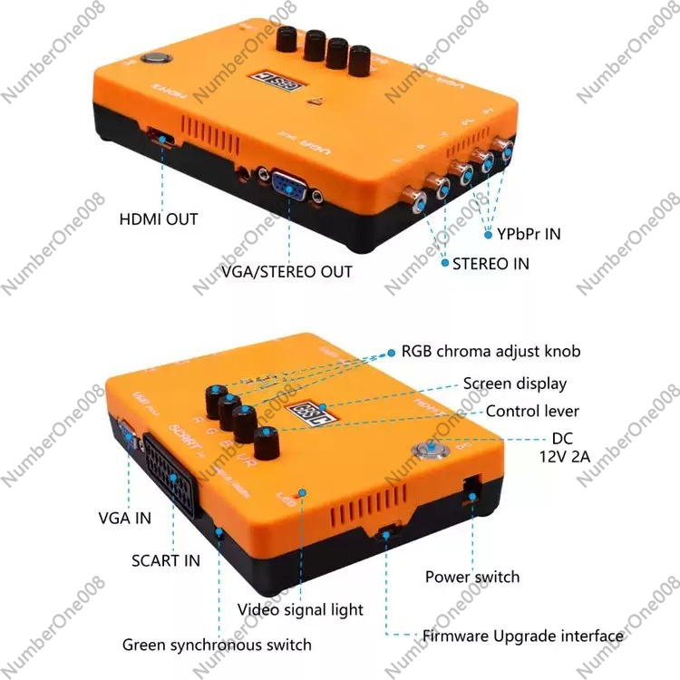 Düşük Çözünürlüklü Oyun RGBS K - Retro Gaming Upscaler incelemesi ve fiyatı