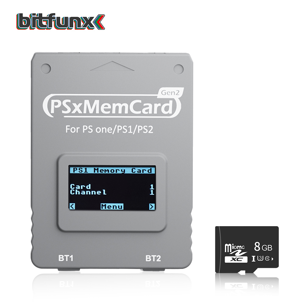 Bitfunx PSxMemCard Gen2 Mağaza - Retro Gaming Upscaler incelemesi ve fiyatı