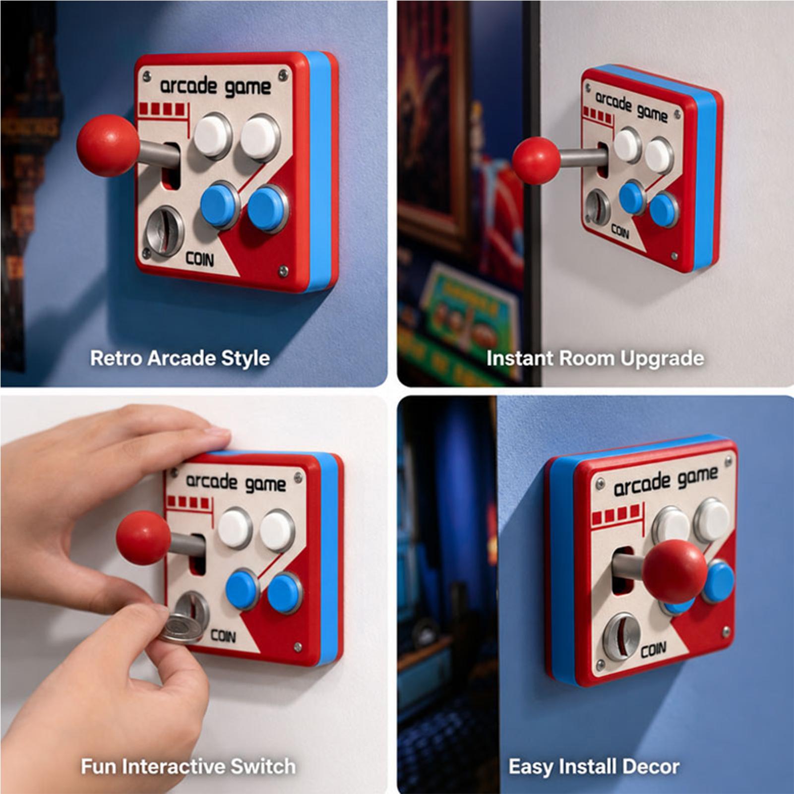 Yaratıcı Retro Arcade Oyun Işı - Retro Gaming Decor incelemesi ve fiyatı