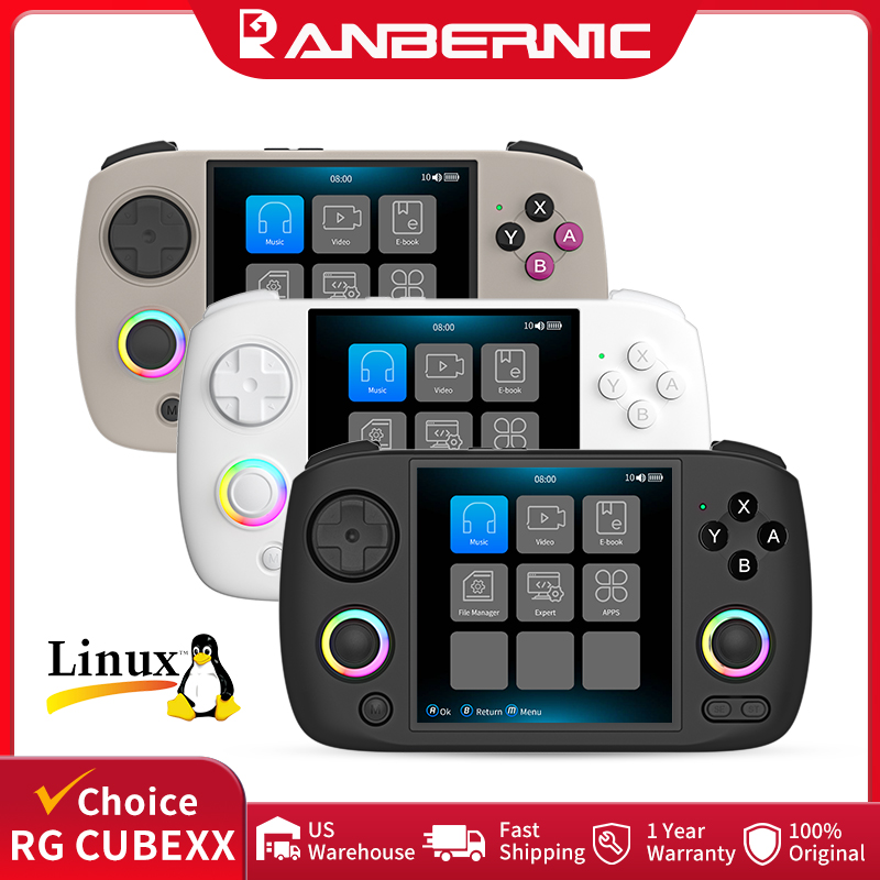 ANBERNIC RG CubeXX El Oyun Kon - Retro Gaming Handheld Console incelemesi ve fiyatı