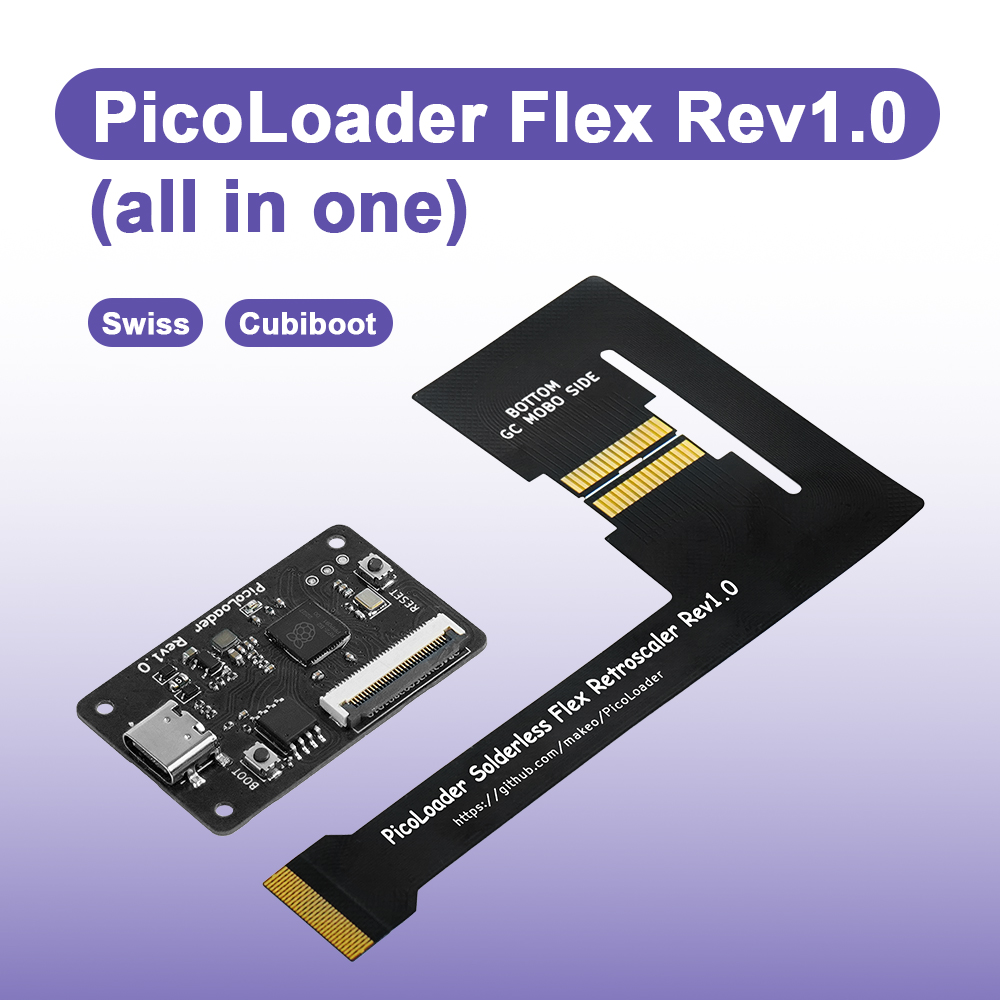 RetroScaler Siyah PicoLoader F - Retro Gaming Upscaler incelemesi ve fiyatı