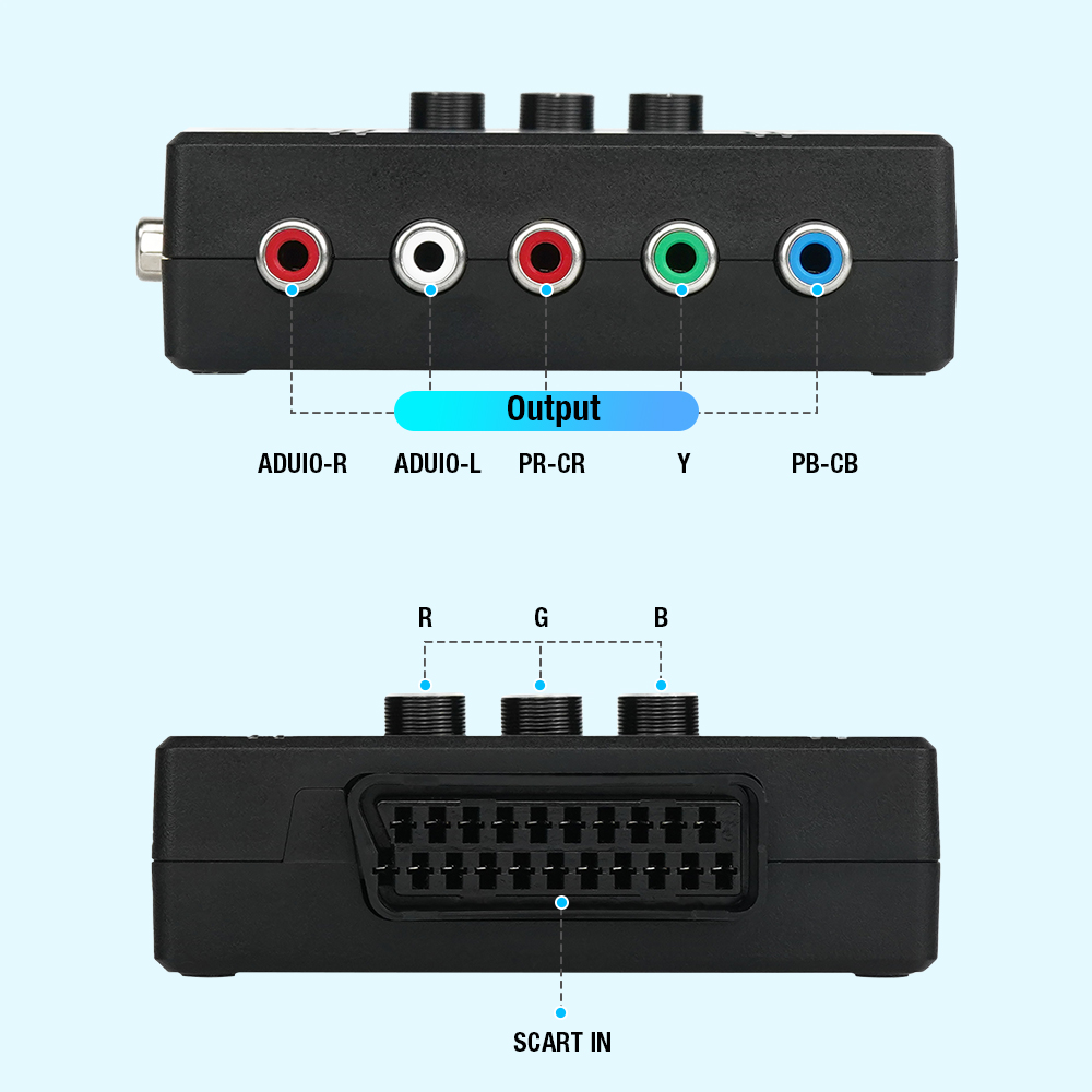 RGBS VGA'dan YPBPR Bileşen Dön - Retro Gaming Upscaler incelemesi ve fiyatı